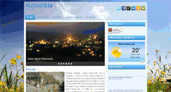 Desktop Screenshot of kotorvaros-kotoriste.portalkv.com